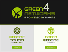 Tablet Screenshot of green4networks.com